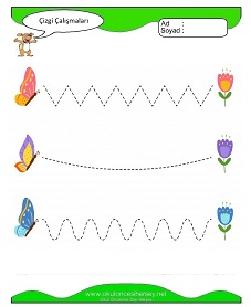 Çizgi Çalışma Sayfaları